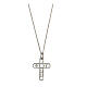 Cross necklace pendant E Gioia Sia in 925 silver s1