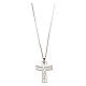 Cross pendant In Manus Tuas (Into your hands) in 925 silver s2