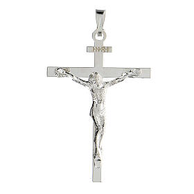 Crucifix pendant 4x3 cm, 925 silver, 2.25 g