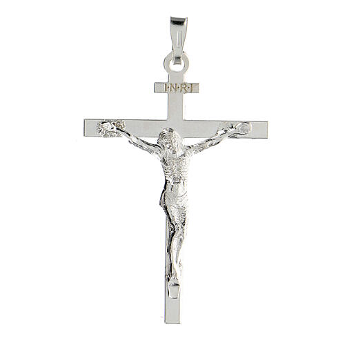 Pendentif Crucifix 4x3 cm argent 925 2,25 gr 1