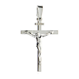 Cross pendant, Miraculous Crucifix, 925 silver, 2.6x2 cm