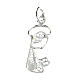 Pendant Mary in prayer 800 silver filigree 0.7 g s2