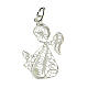 Angel prayer pendant in 800 silver filigree 1.15 gr s1