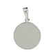 Pendentif sceau Templiers argent 925 rond s2