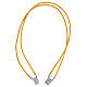 925 silver scapular yellow cord square medals s1