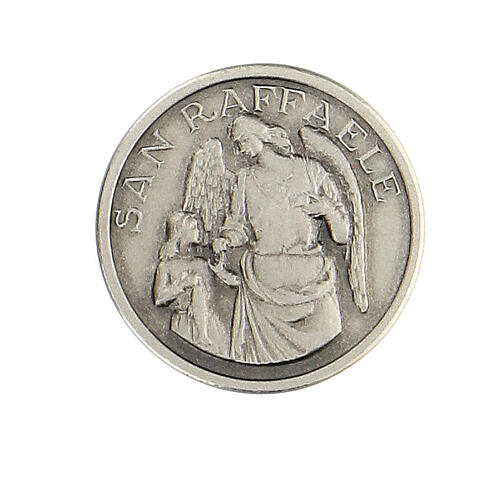 Broach of Saint Raphael, 925 silver 1