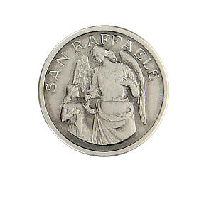 St Raphael broach in 925 silver