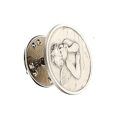 Broche Ange Raphaël argent 925 2