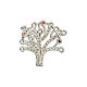 Tree of Life pendant with zircons, 925 silver s3