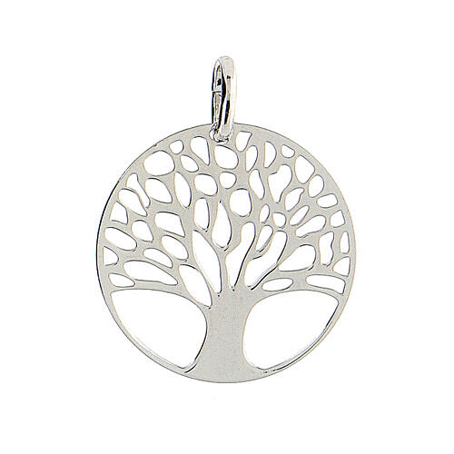 Tree of Life Pendant 925 Silver 2 cm 1
