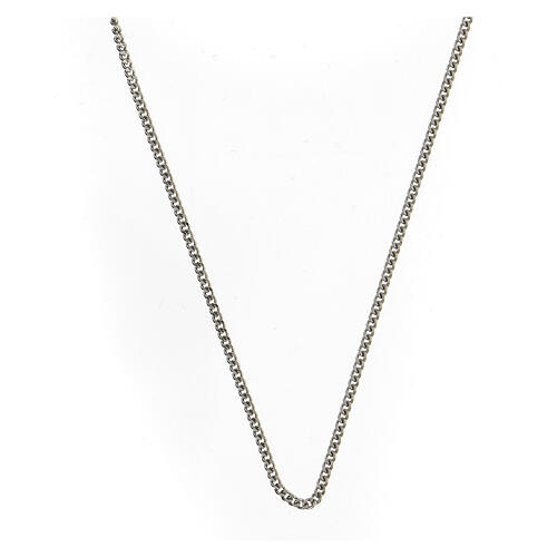 Necklace chain, 50 cm, 925 silver, lobster clasp 1