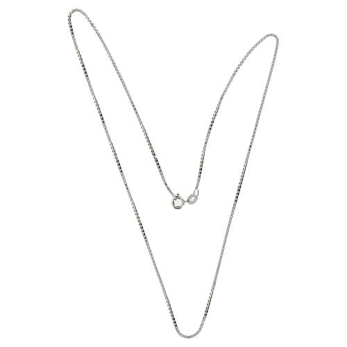 Necklace chain, 50 cm, 925 silver, lobster clasp 2