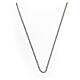 Necklace chain, 50 cm, 925 silver, lobster clasp s1