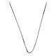 Necklace chain, 50 cm, 925 silver, lobster clasp s1