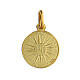 Sancta Sindon pendant, IHS, 14K gold, 2.03 g, 1.5x1.2 cm s2