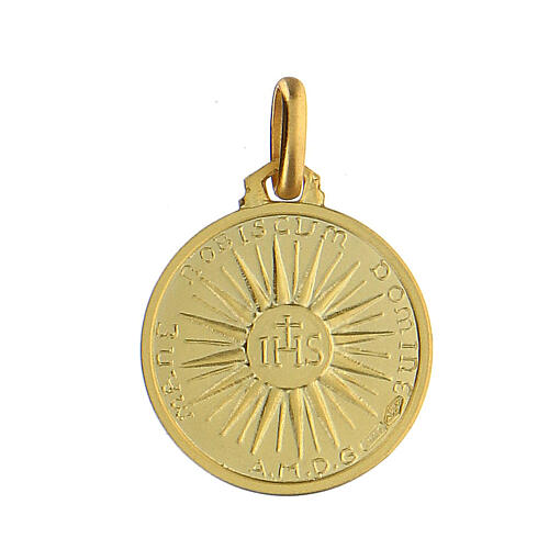 Ciondolo oro 14 kt 3, 78 gr Sacra Sindone IHS 2x1,6 cm 2