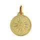 Ciondolo oro 14 kt 3, 78 gr Sacra Sindone IHS 2x1,6 cm s2