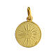 Holy Face medal, IHS, 18K yellow gold, 2.44 g, 1.5x1.2 cm s2