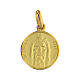 Wisiorek, Święty Całun IHS, złoto 18k, 2,44 g, 1,5x1,2 cm s1