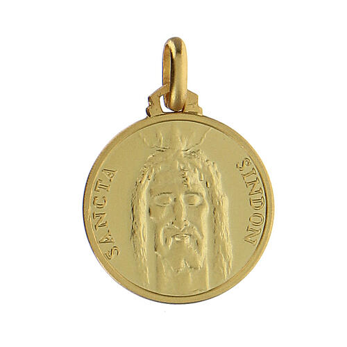 Wisiorek złoto 18 kt 4,30 g, Święte Oblicze IHS, 2x1,6 cm 1