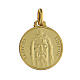 Holy Face of Jesus pendant 18 kt gold 4.30 gr Holy Face IHS 2x1.6 cm s1
