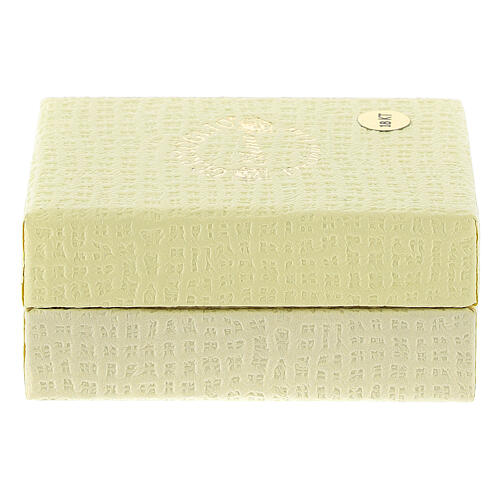 Cruz São Bento pingente ouro 18K 6x3,5 cm 9,46 g 5