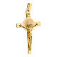 Saint Benedict cross pendant 18 kt gold 9.4 g 6x3.5 cm s2