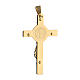 Crucifix Saint Benoît pendentif or 18K 4,5x2,5 cm 5,65 g s3