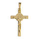 Krucyfiks Święty Benedykt złoto 18k 5,6 g 4,5x2,5 cm s1