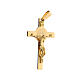 Krucyfiks Święty Benedykt złoto 18k 5,6 g 4,5x2,5 cm s2