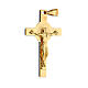 Saint Benedict crucifix, 18K gold pendant, 3.22 g, 3.5x2 cm s2