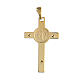 Saint Benedict crucifix, 18K gold pendant, 3.22 g, 3.5x2 cm s3