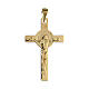 St Benedict cross in 18 kt gold 3,2 gr 3,5x2 cm s1