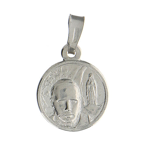 Giacomo Filon Medaille aus rhodiniertem Silber 925 1