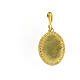 Our Lady of Lourdes medal, gold plated 925 silver s3