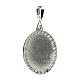 Medal of Our Lady of Lourdes, rhodium-plated 925 silver s3