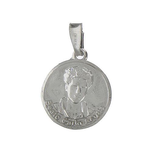 Medal of Carlo Acutis, Sterling Silver 1