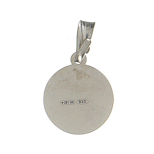 Tau medal of rhodium-plated 925 silver 3