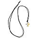 Collana corda croce scomposta argento 925 s6