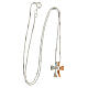 Necklace chain with puzzle-like cross, 925 silver s6
