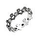 Anello Amen argento cuori votivi s1