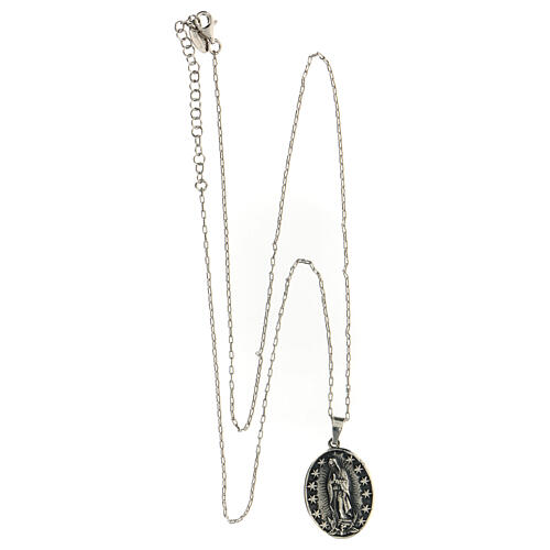 Burnished Silver Coin Necklace