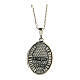 Our Lady of Guadalupe necklace AMEN burnished 925 silver s3