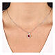 Red Heart of the Ocean necklace AMEN 925 rhodium plated silver s4