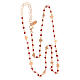 Collana Elegance cristalli rubino Rosé AMEN s4