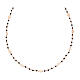 Collana simboli rosé AMEN argento 925 rosato s1