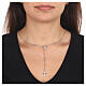 Collar esferas modernas Milagrosa AMEN plata 925 s2