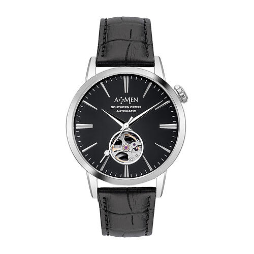 AMEN watch black Southern Cross Automatic 41 mm 1