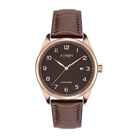 Reloj Anno Zero AMEN marrón 39 mm