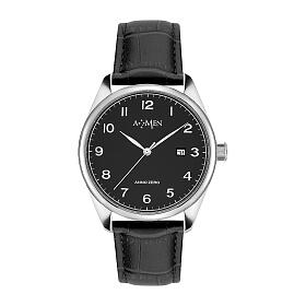 AMEN Anno Zero watch, black, 39 mm